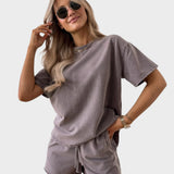 Casual T-shirt és Jogger Nadrág Szett