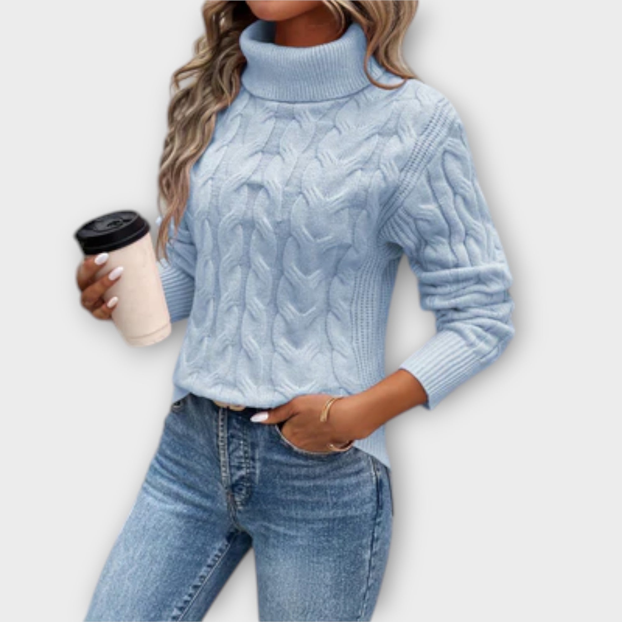 Amélia – Elegáns kötött ujj