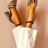 Zebrina | Zebra mintás papucs