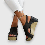 Mia | Vintage platform szandál