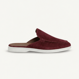 Bordeaux Suède Yacht Papucs