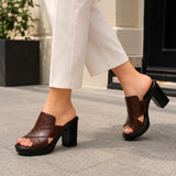 Lara | Elegáns készült magassarkú platform