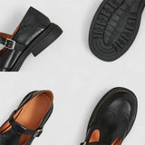 Anikó | T-pántos wingtip cipő