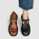 Anikó | T-pántos wingtip cipő