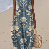 Gudrun | Boho Midi Ruha Szőtt Pamutból