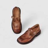 Anikó | T-pántos wingtip cipő