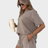 Casual T-shirt és Jogger Nadrág Szett