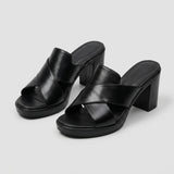 Lara | Elegáns készült magassarkú platform